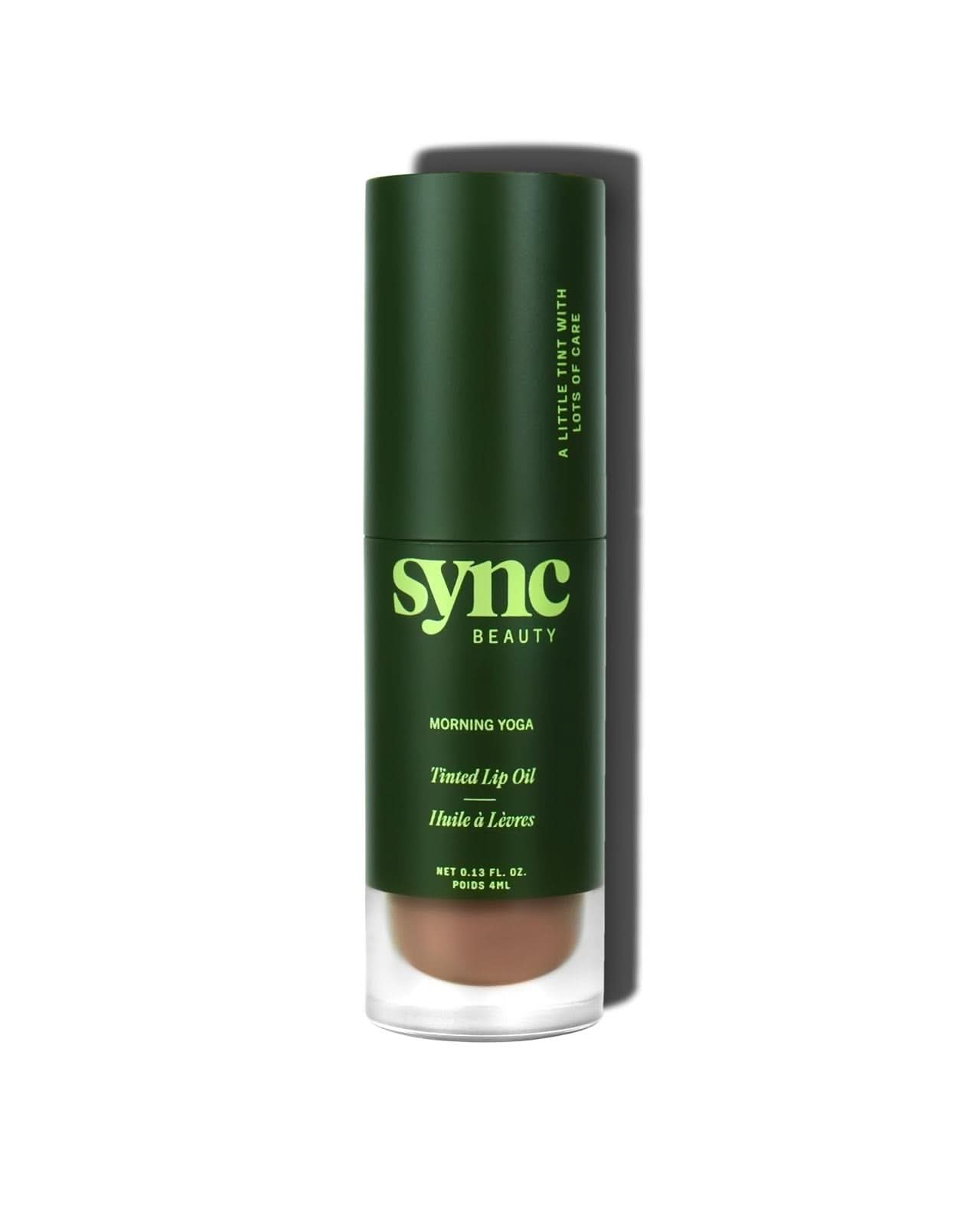 Sync Beauty Tinted Lip Oil in Morning Yoga shade