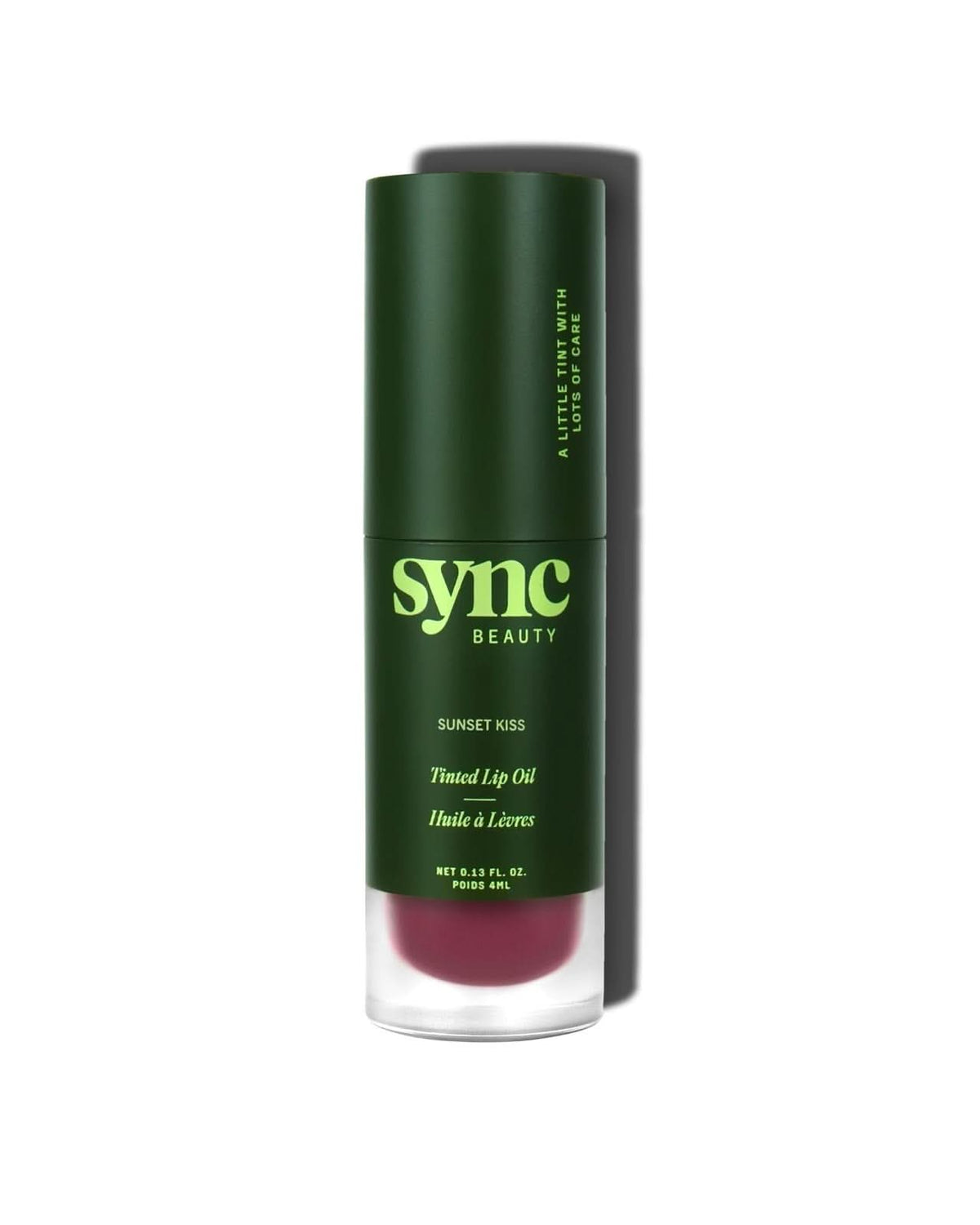 Sync Beauty Tinted Lip Oil in Sunset Kiss shade